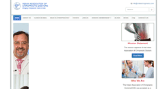 Desktop Screenshot of indiachiropractic.com